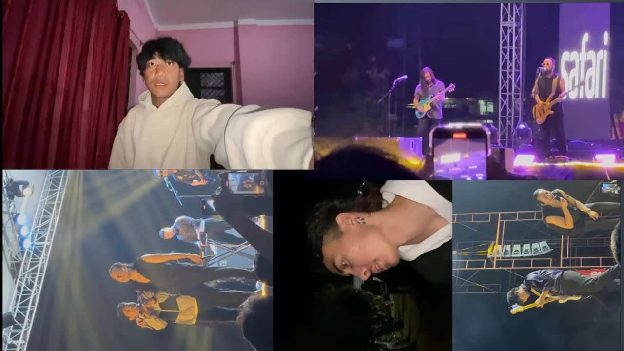 Second Time Concert herna sathi haru sanga Swar ra Rock🎸 Heads @Its_abhishekchettri and Happy Tihar 