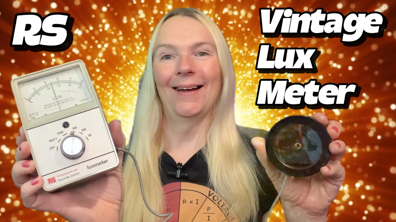Let's Take A Look Inside An RS Components Analogue Lux Meter!