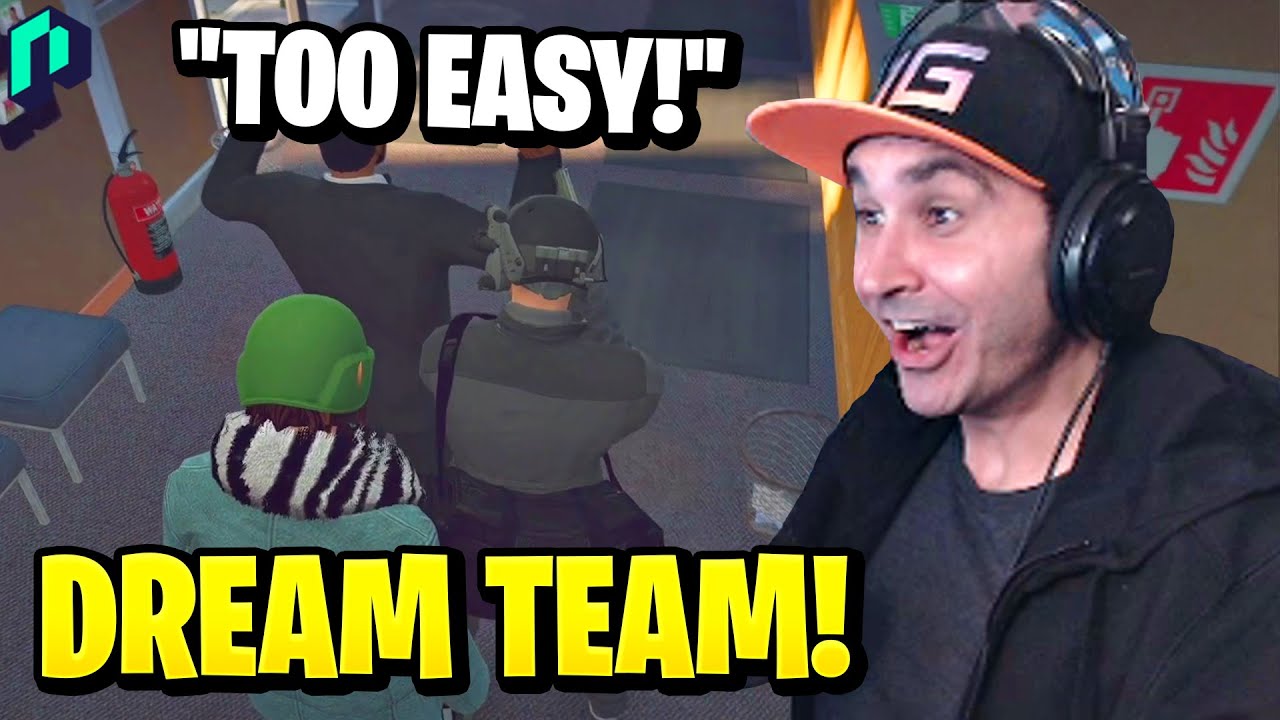 Summit1g & xQc are TOO GOOD at Bank Heist! | GTA 5 NoPixel RP
