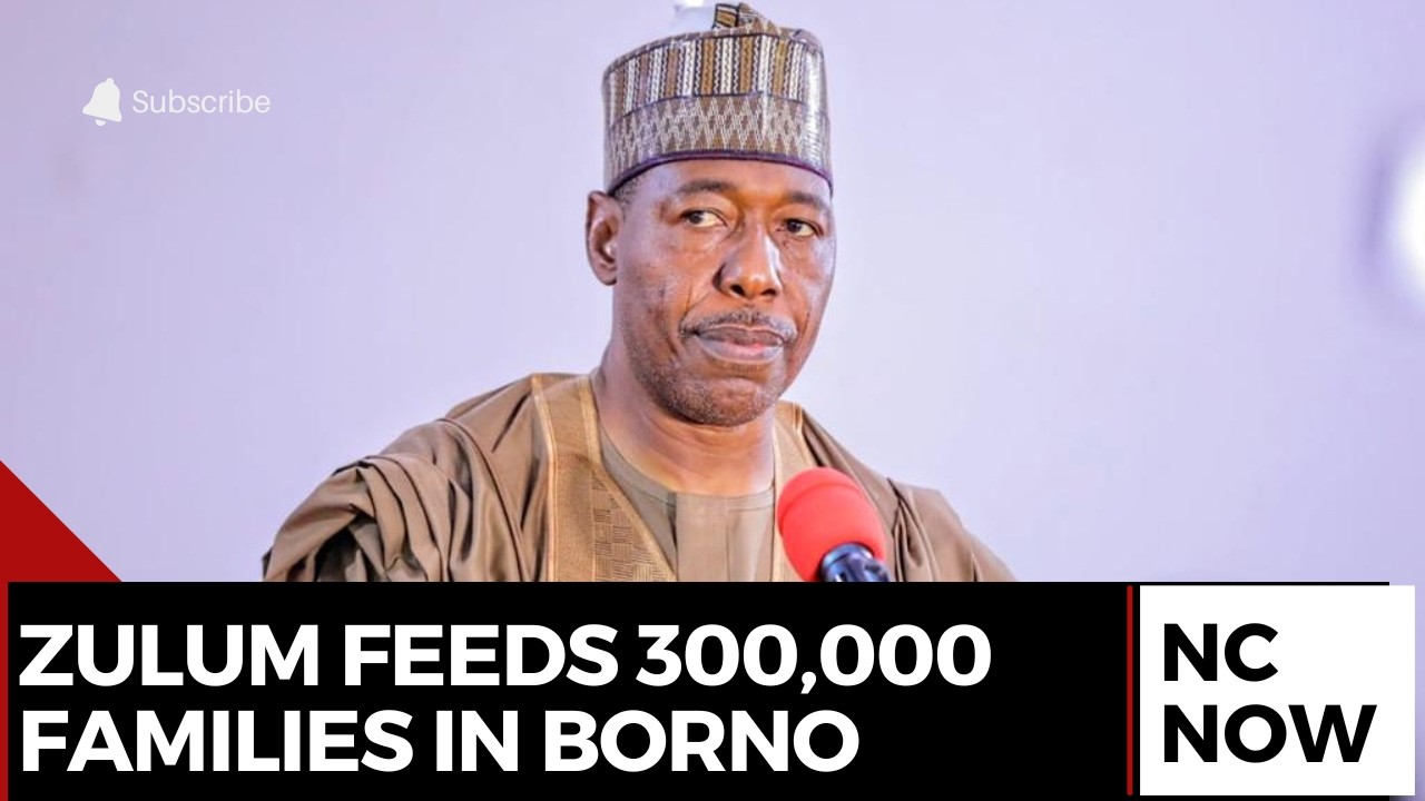 Zulum Distributes Ramadan Relief to 300,000 Families in Borno