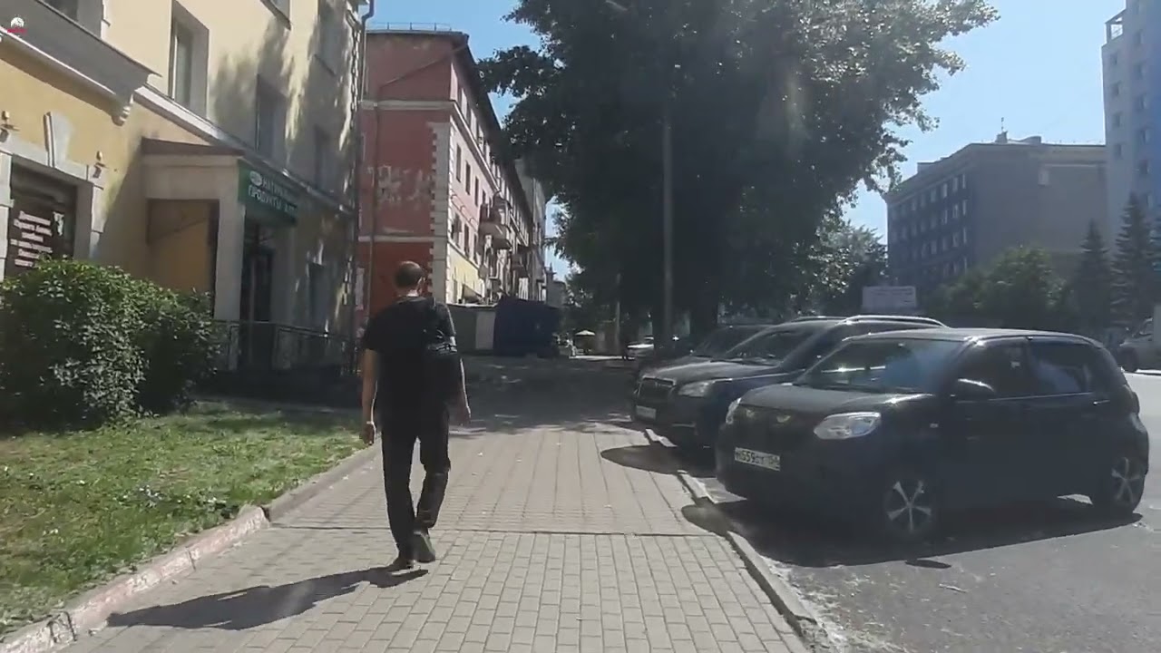 Ул. Титова от ул.Троллейной до пл. Маркса. Новосибирск. 19.06.23.