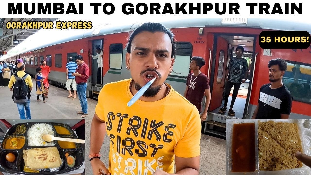 Mumbai To Gorakhpur Train | Via Varanasi | 11081 LTT Gorakhpur Express | Indian Railway | bbr Vloggs