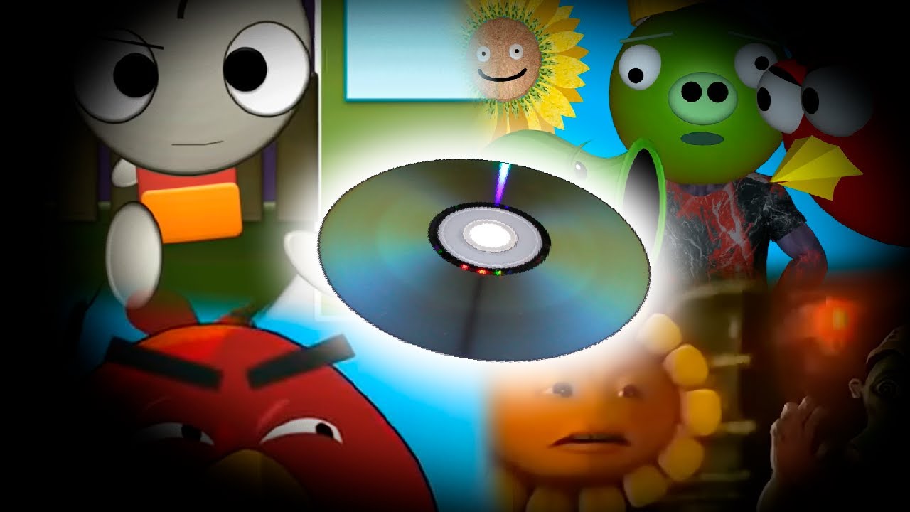 Analisando o DVD PIRATA de PLANTS VS ZOMBIES e ANGRY BIRDS