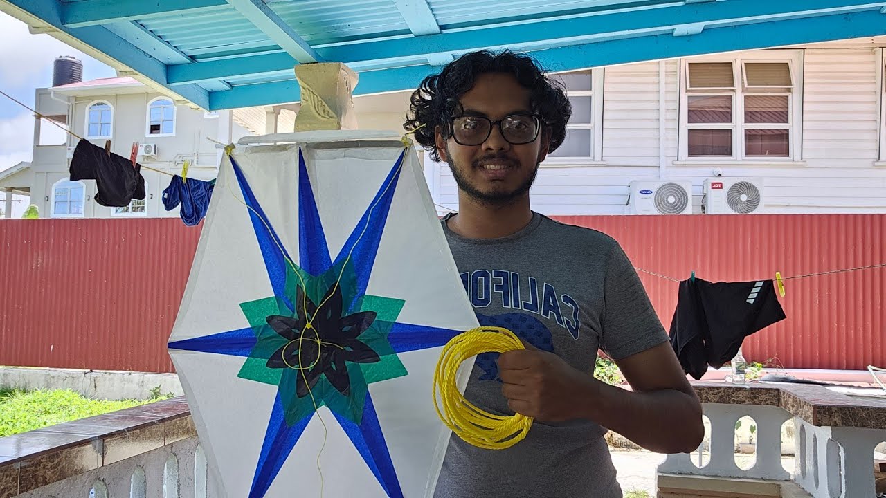 How to Setup Your Kite Tail | Kite Flying Guyana