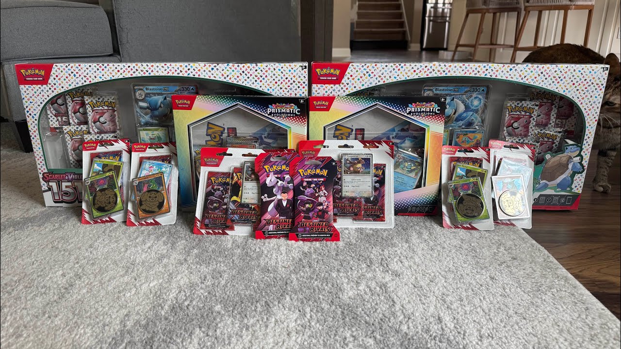 Pokemon Card Opening: 151, Prismatic Evolution, & Destined Rivals