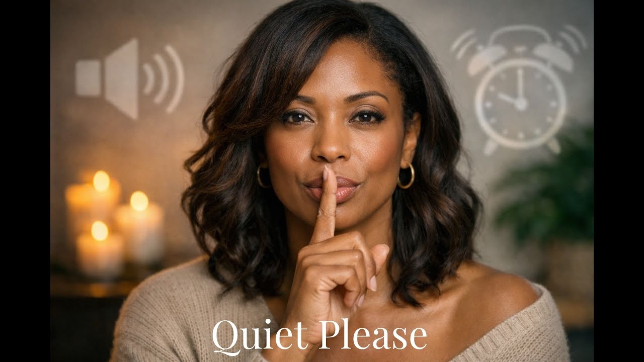 Quiet Please: Tips for Black Women 50+ to A Noise Detox
