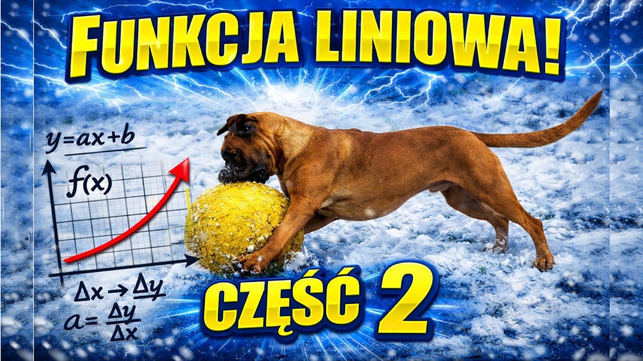 Funkcja liniowa część 2/3 | zadania maturalne