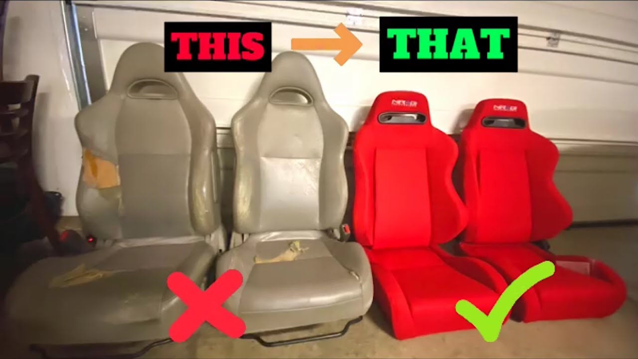 NEW Seats for The RSX Type-S (NRG Seats)