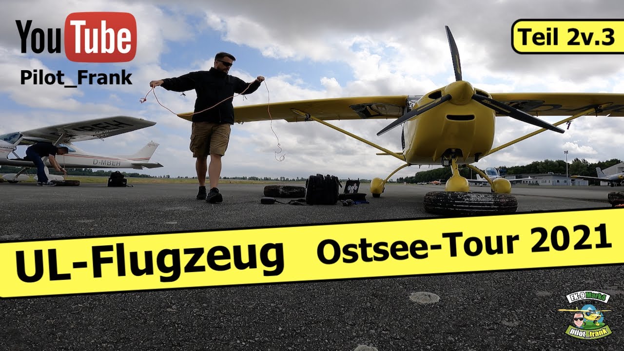 Ultraleichtflugzeug fliegt nach Rügen und Usedom