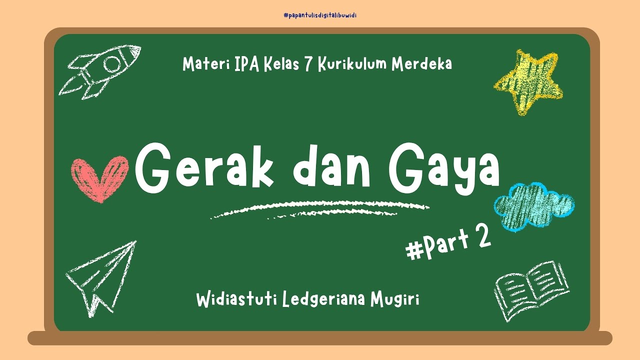 MATERI IPA KELAS 7 GERAK DAN GAYA KURIKULUM MERDEKA PART II