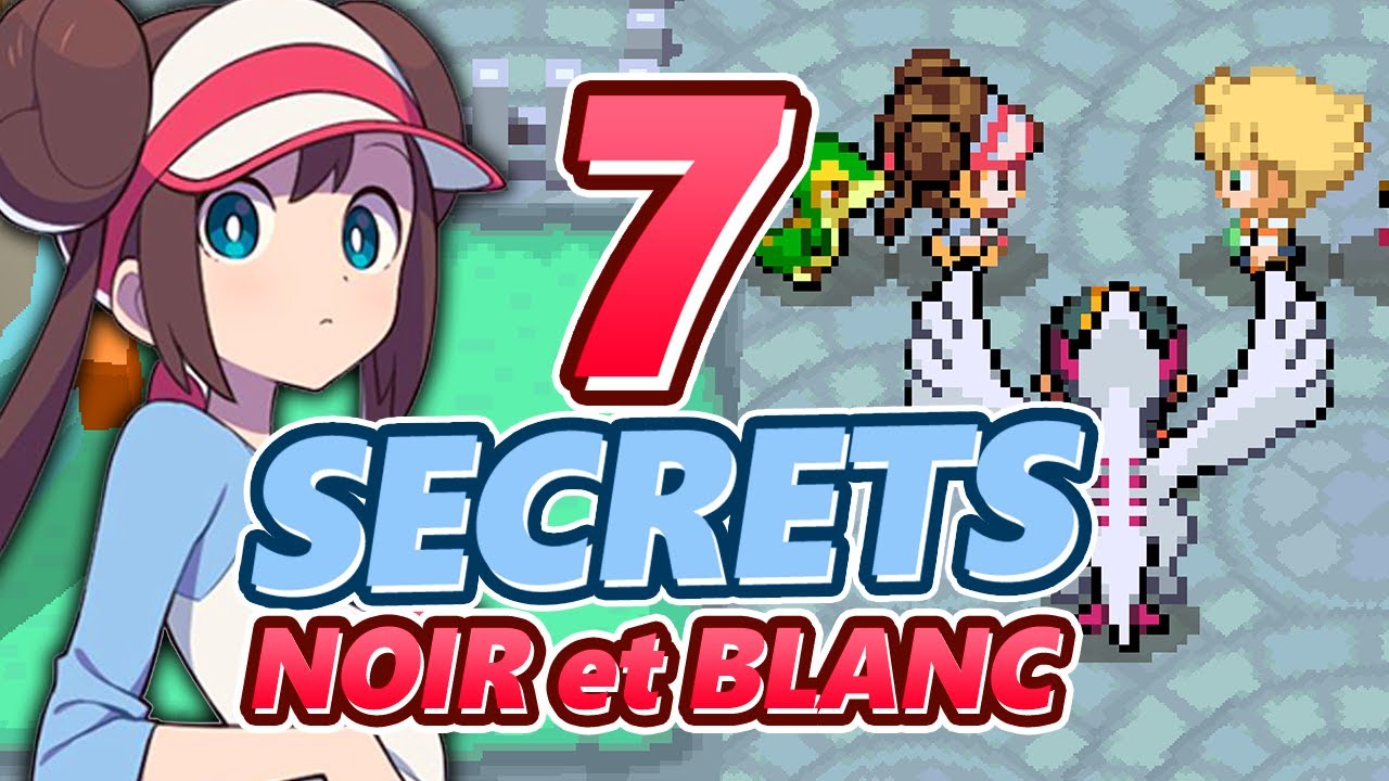 7 MYSTÈRES ET EASTER EGGS DANS POKEMON NOIR & BLANC / 2