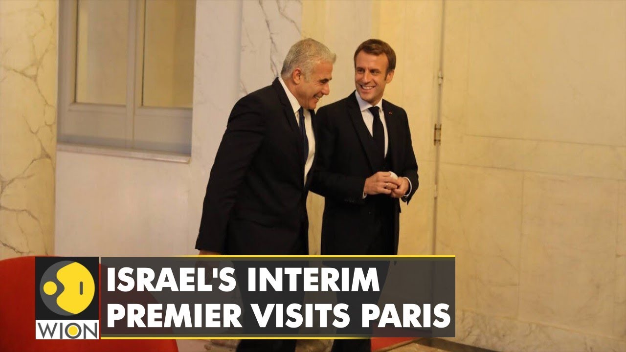 Yair Lapid visits France on his first foreign trip as PM | Israel | Latest English News | WION