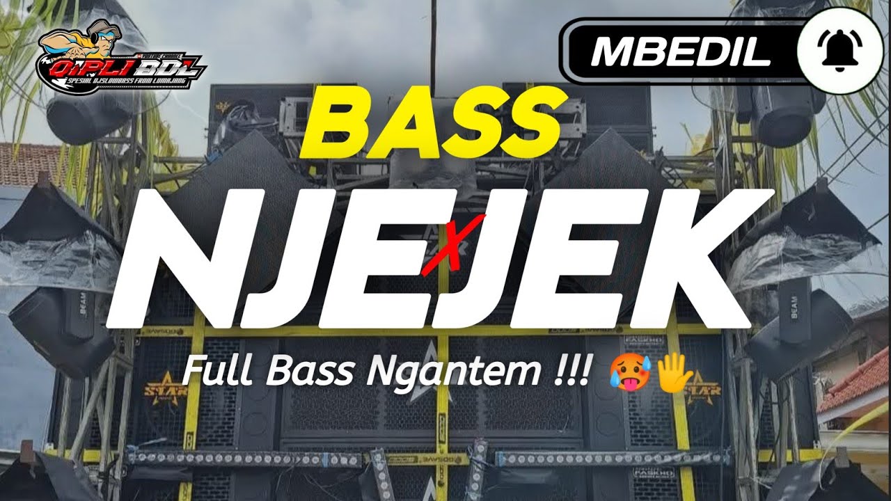DJ CEK SOUND FULL BASS TERBARU 2025 VERSI BASS NJEDUG 