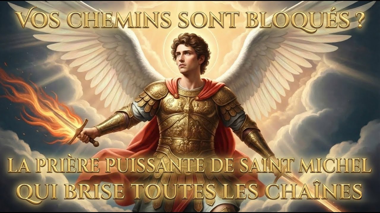Vos Chemins Sont Bloqués ? La Prière Puissante de Saint Michel Qui Brise Toutes Les Chaînes