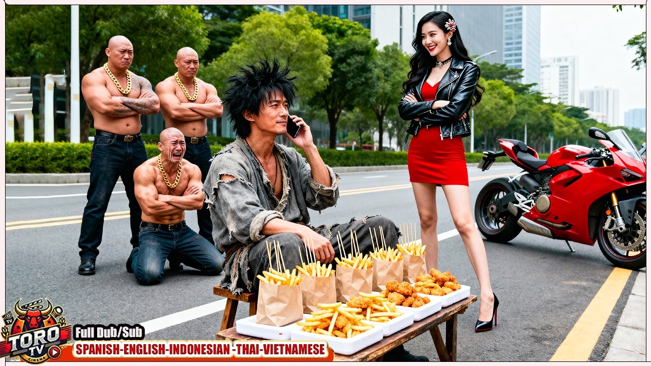 Mendigo Exconvicto Vende Comida Callejera y es Humillado, Una Llamada Acaba con Toda la Banda!