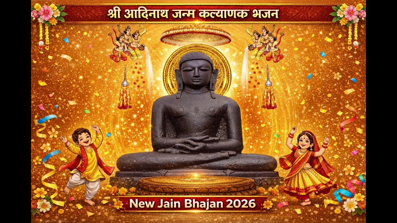 जन्म महोत्सव आपका हम आज मनाएंगे 🏳️‍🌈 श्री आदिनाथ जयंती स्पेशल भजन#Newjainbhajan#Munisuvrat_aaradhana