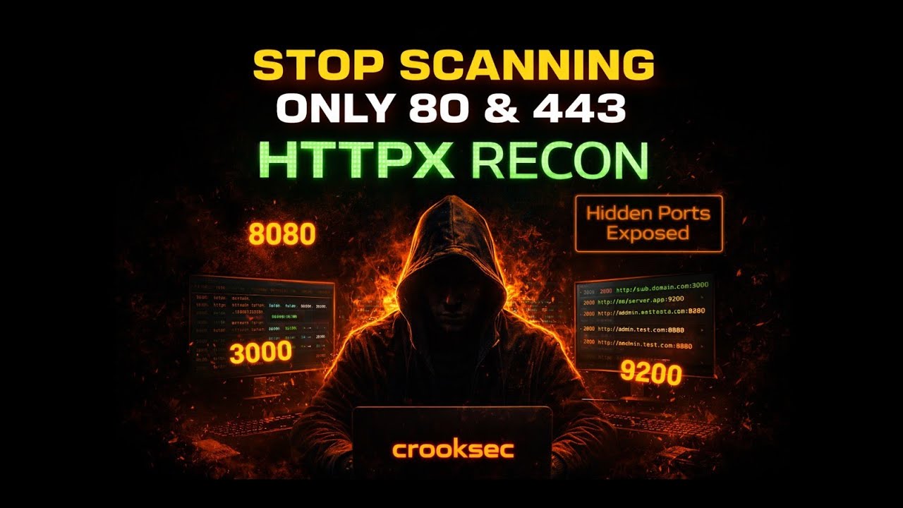STOP Scanning Only 80 & 443 | Professional HTTPX Recon Workflow