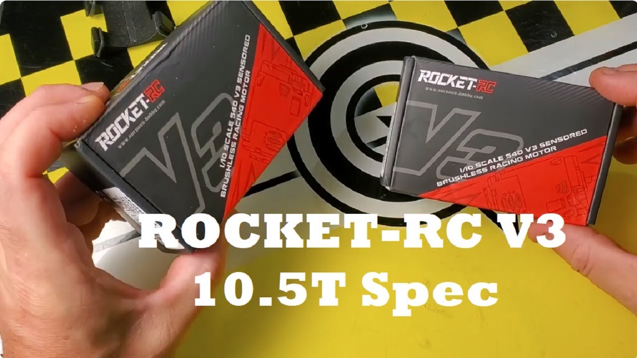 Review: Surpass/Rocket-RC V3 10.5T Spec brushless motor
