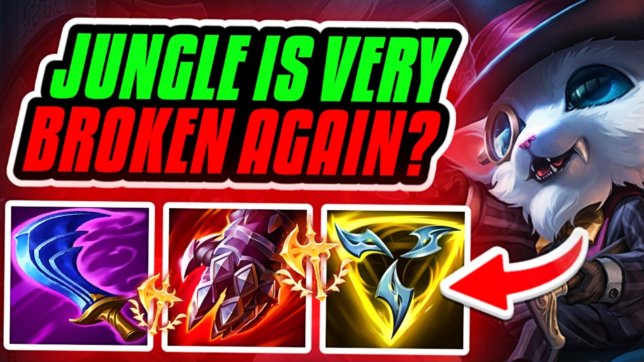 JUNGLE IS BROKEN AGAIN IN PATCH 26.3?!? Season 16 Gnar Ranked Gameplay (League of Legends)