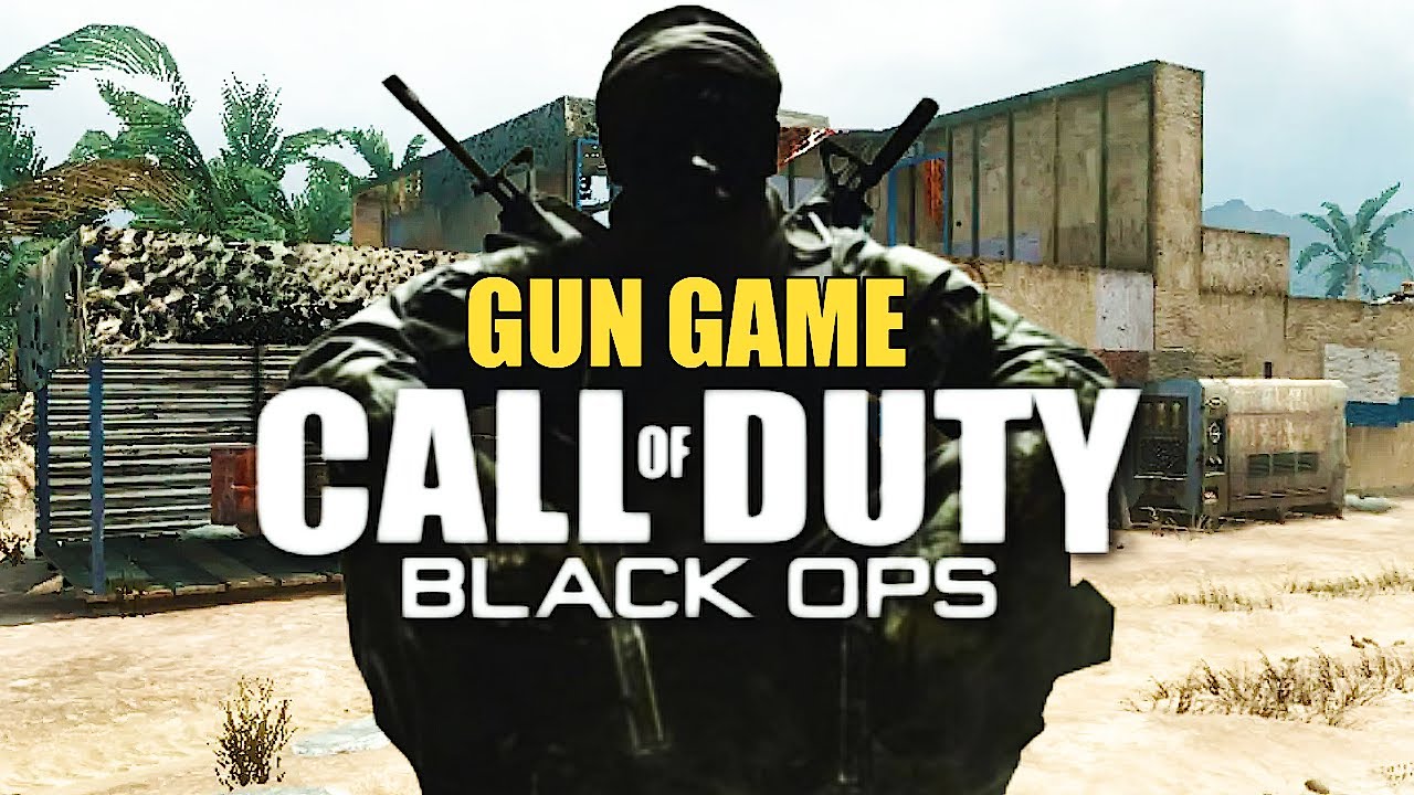 CoD Black Ops 1 Multiplayer: GUN GAME Gameplay