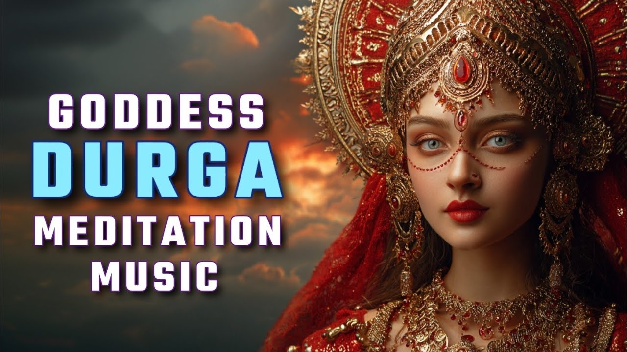 Om Jatajuta Samayuktam | Calm Durga Meditation Mantra with Soothing & Relaxing Music for Protection