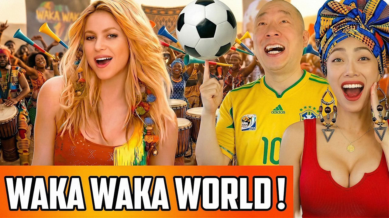 Shakira - Waka Waka Reaction | The Official World Cup Song!