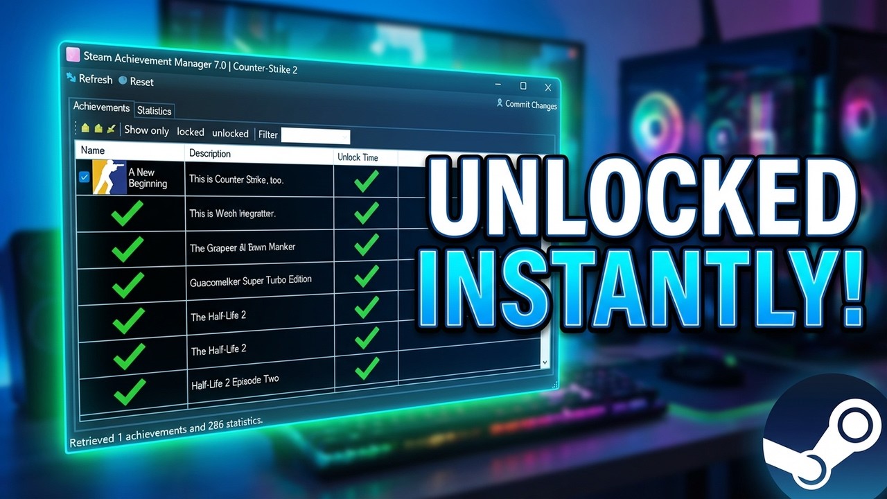 How to Unlock Any Steam Achievement in Seconds | 2026