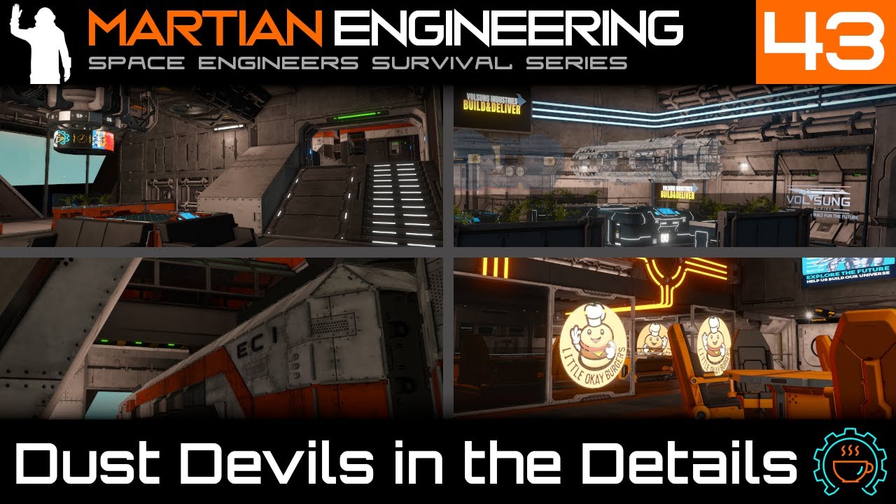 Dust Devils in the Details! Awesome Apartment Interiors | Martian Engineering E43 | SE Survival