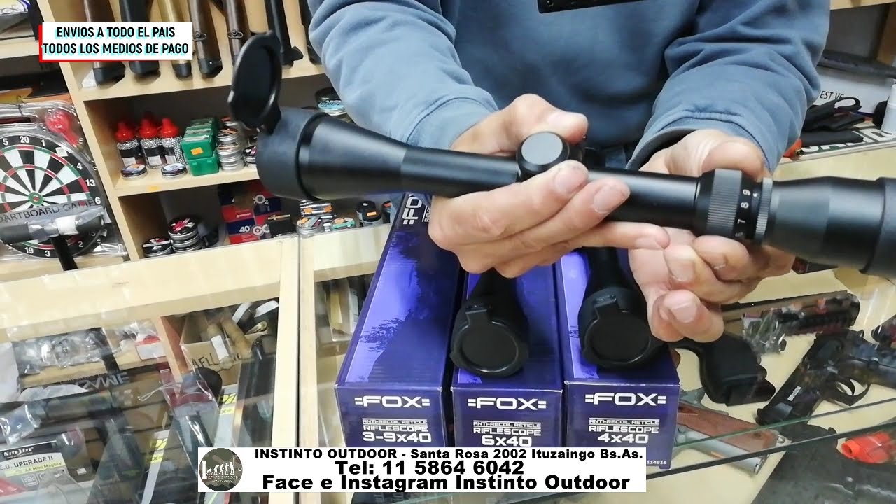 Excelentes Miras para Nitro Piston  en Instinto Outdoor