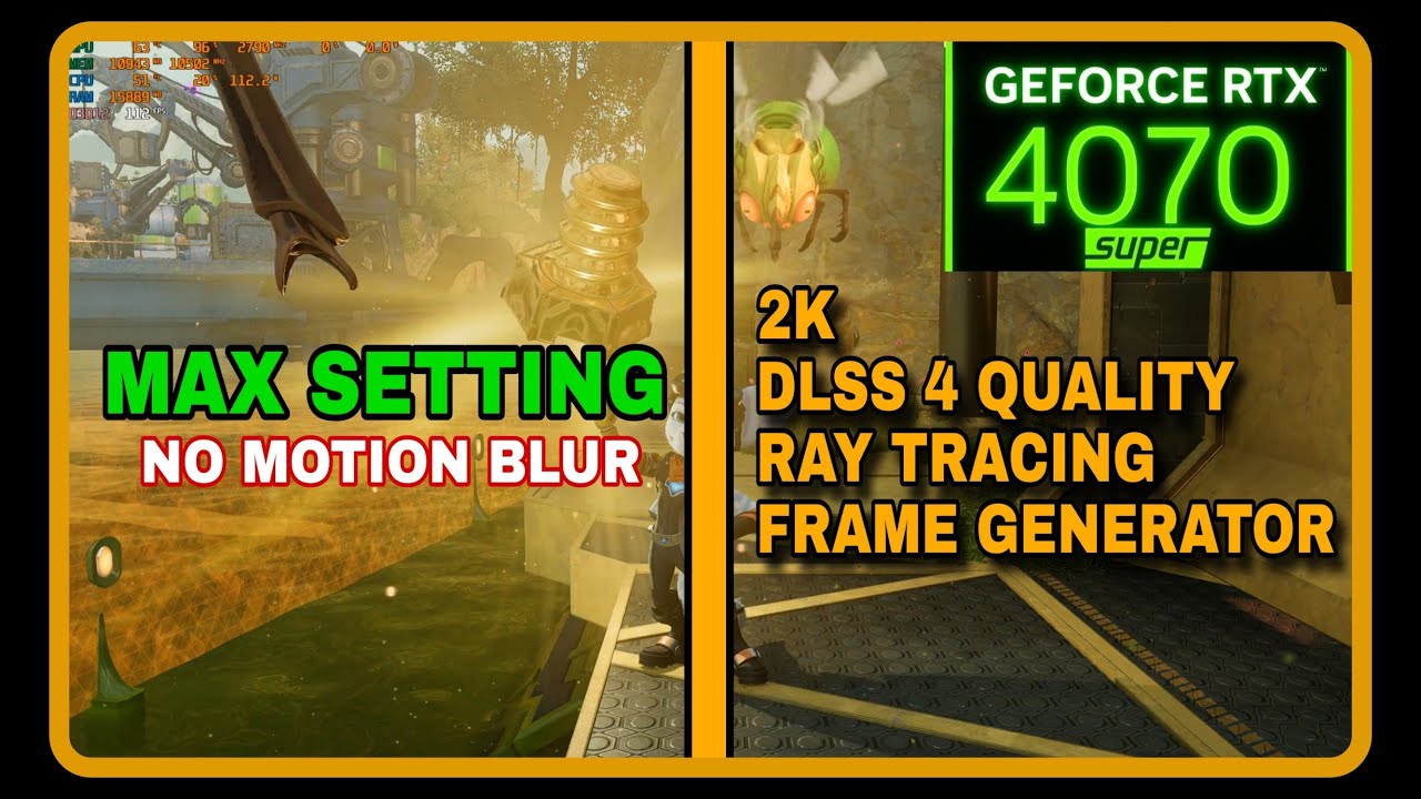 RTX 4070 SUPER | Ratchet & Clank: Rift Apart | MAX SETTING 2K | DLSS 4 QUALITY | RAY TRACING