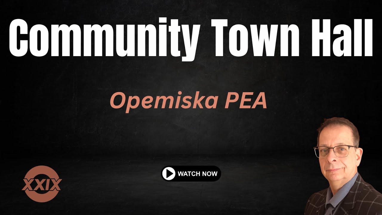 Opemiska PEA: Презентация в рамках собрания жителей района Шапе