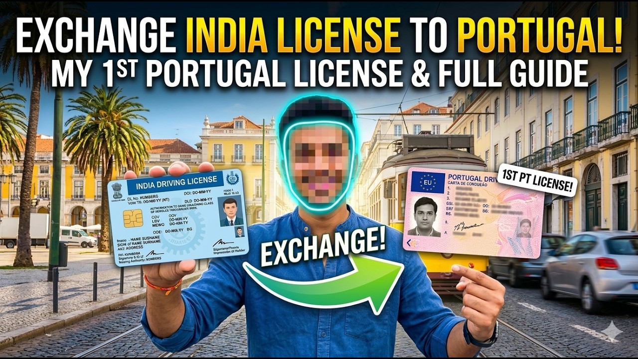 Portuguese Driving License Success! A Day at Aveiro IMT 🇵🇹🚗