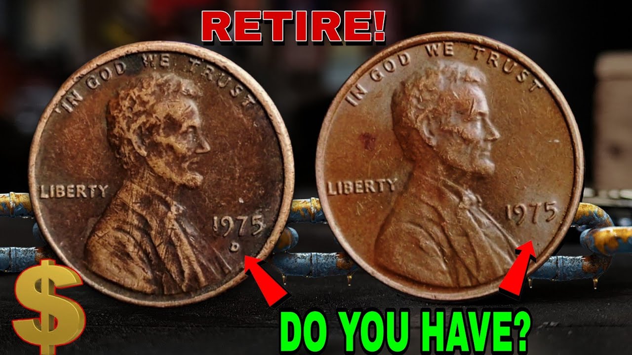 1975 Lincoln Penny Worth Money? 💰 No Mint Mark vs D Mint Mark history and value Explained today