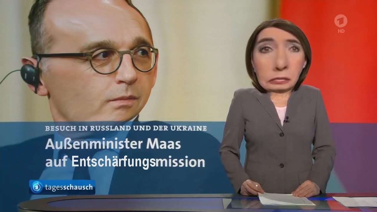 YouTube Kacke: Tagesschau - Ostdeutsche Migranten | Maas will Bomben entschärfen