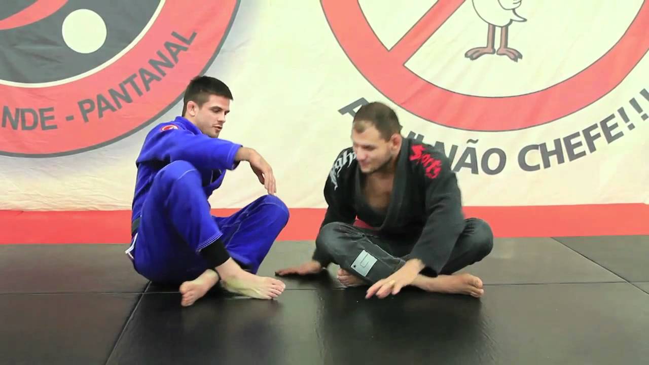 BJJ - Competition Guard Secrets - Cyborg Deep Half Spin Under Lapel Choke Video #2 - BJJ