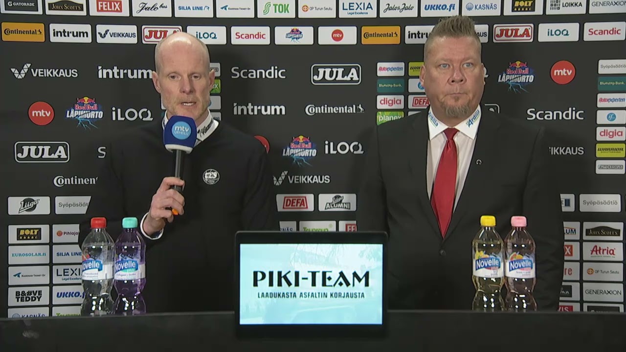 TPS–Ässät 14.3. lehdistötilaisuus