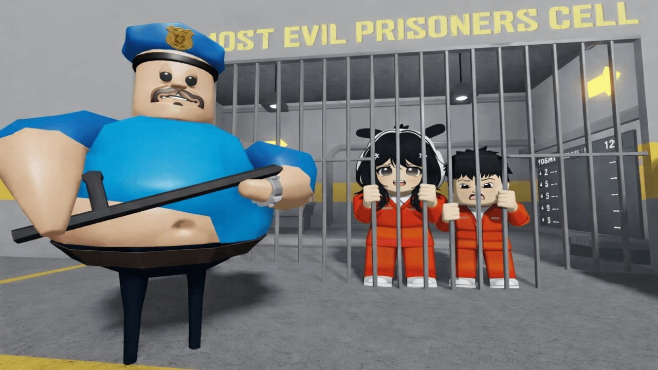 KABUR DARI PENJARA PAK BARRY ROBLOX