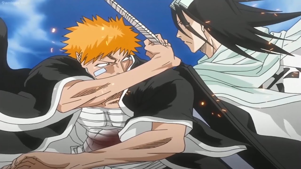 ブリーチ 千年血戦篇 || 白哉と対峙したとき、一護はほとんど破壊された - Ichigo Vs Byakuya || 卍解を練習する一護, Ichigo practicing Bankai