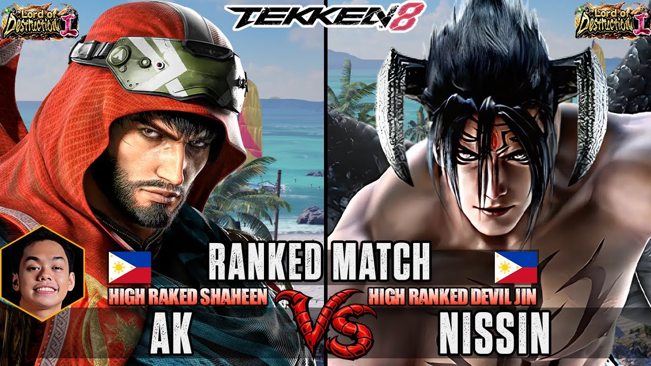 T8 ▰ AK 🇵🇭 (Shaheen) Vs NISSIN 🇵🇭 (Devil Jin) ▰ High Level Showdown!