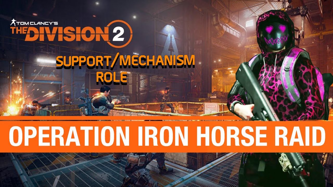 Raid: "Operation Iron Horse" Live Stream [TOM CLANCY'S THE DIVISION 2]