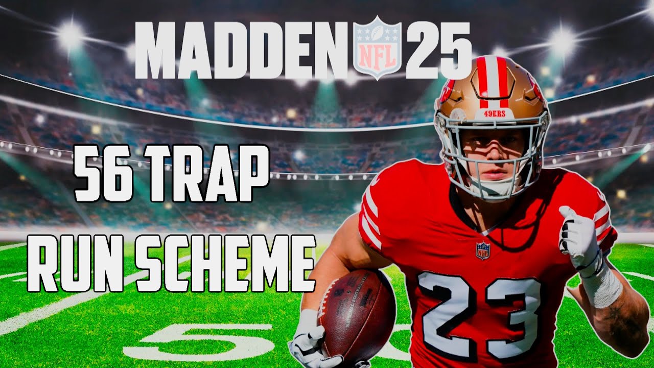 MADDEN 25 BEST RUN PLAYS TO DOMINATE THE RUN GAME PART 1 - 🔥56 TRAP🔥