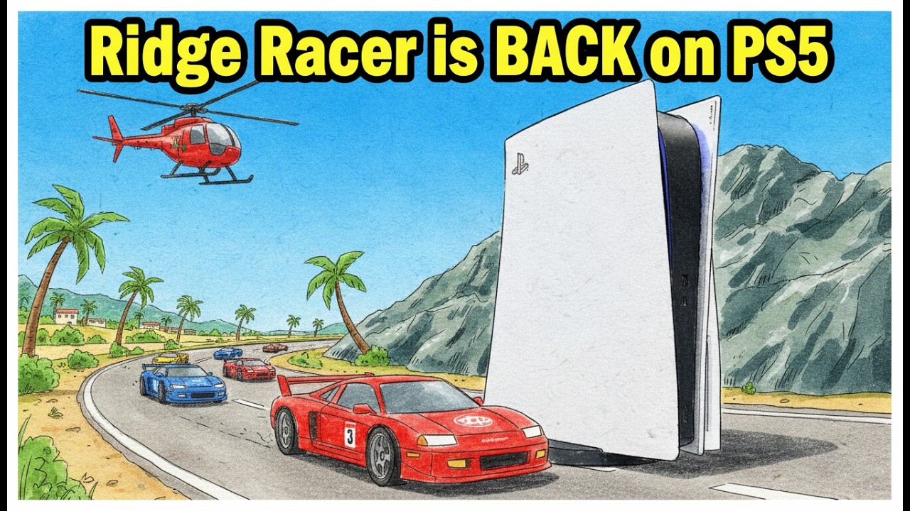 This Console Launch Title Changed Gaming Forever Ridge Racer is BACK on PS5