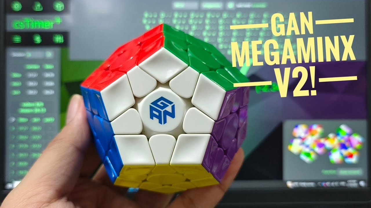 GAN Megaminx v2 Test solves (POV)