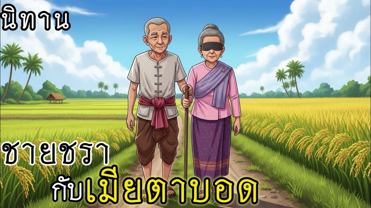 นิทาน 🌟 ชายชรากับเมียตาบอด 🌟 