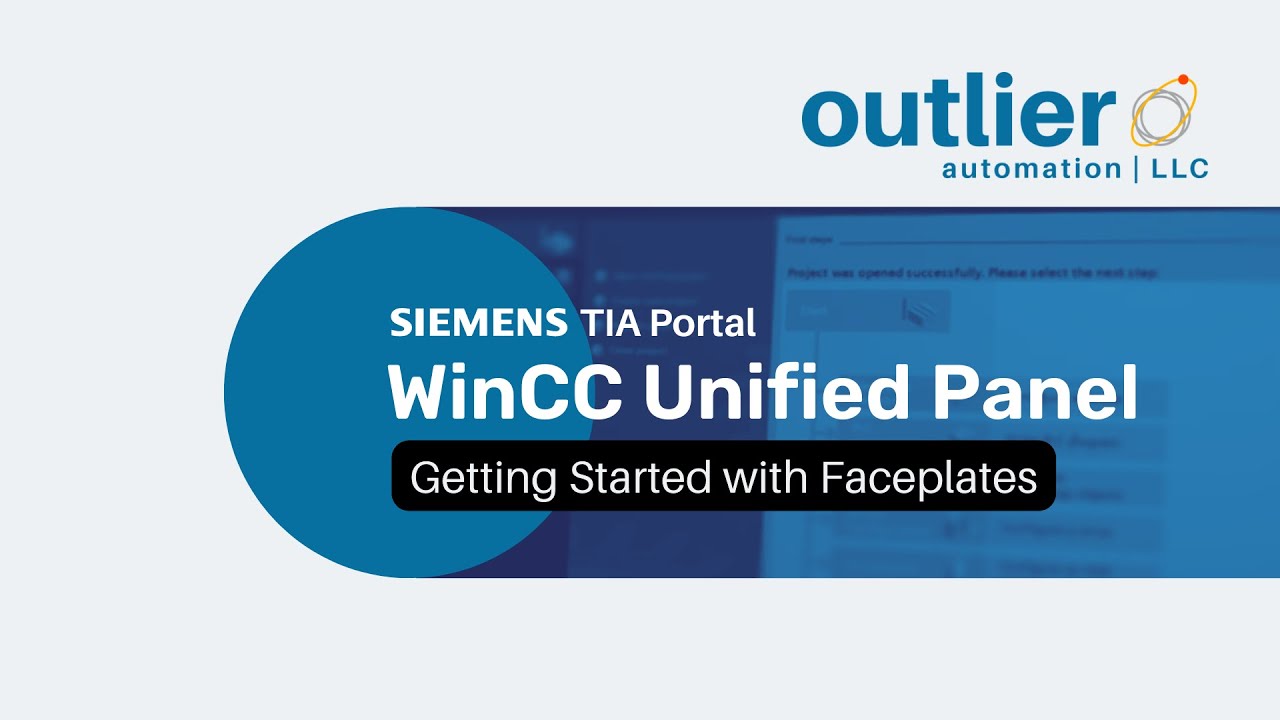 WinCC Unified Tutorial - Creating Faceplates