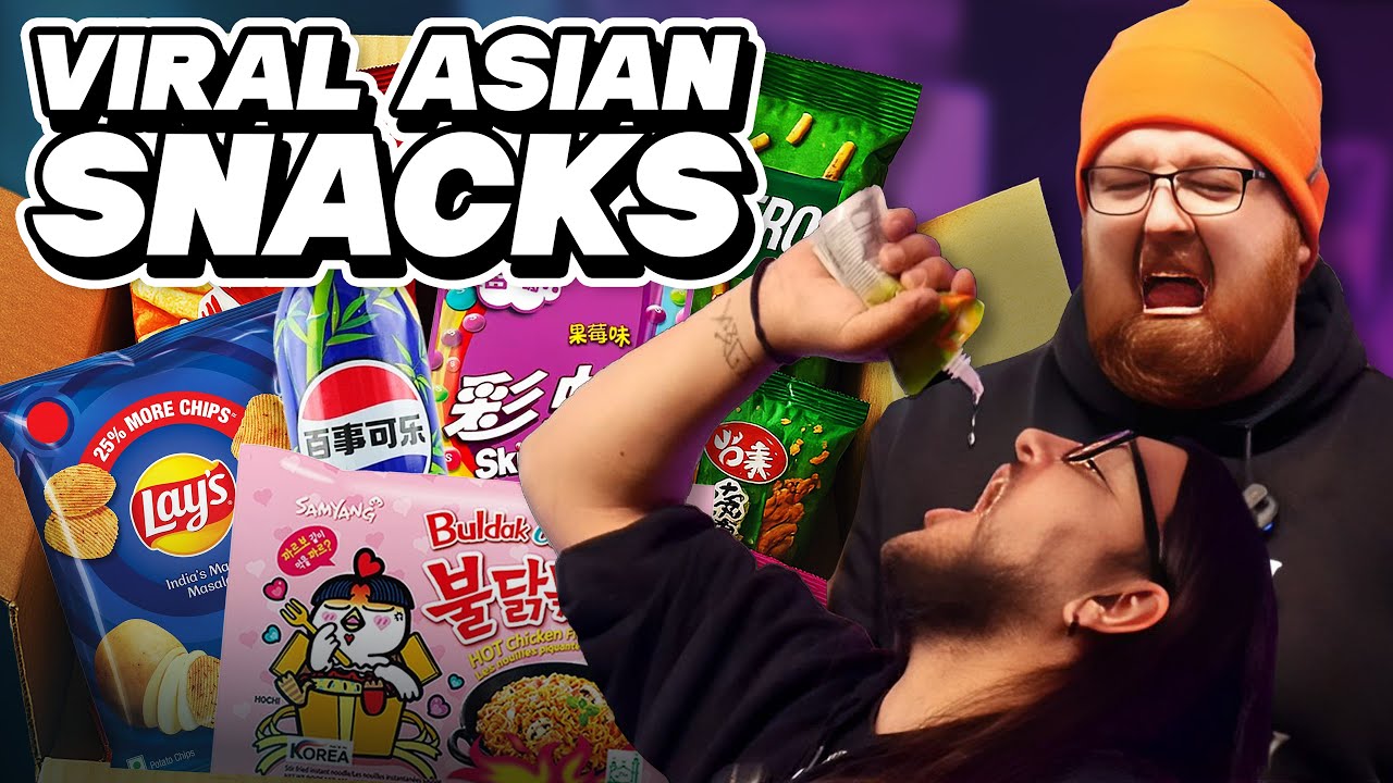 We Tried Viral TikTok Asian Snacks | Taste Test