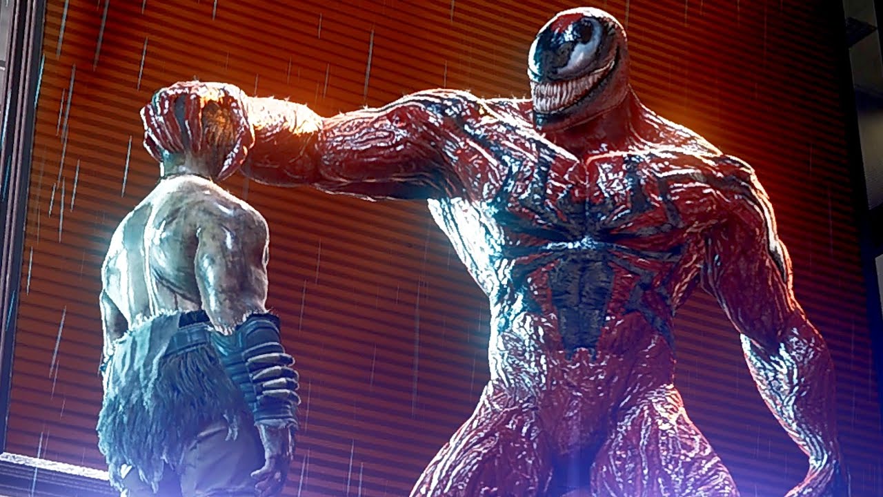 Harry's Carnage Suit Fights Kraven - Marvel Spider-Man 2