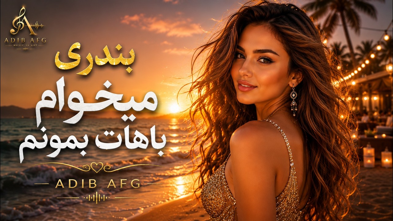 Adib AFG - Mikham Bahat Bemoonam (Official Audio) | آهنگ شاد بندری &laquo;می&zwnj;خوام باهات بمونم&raquo;