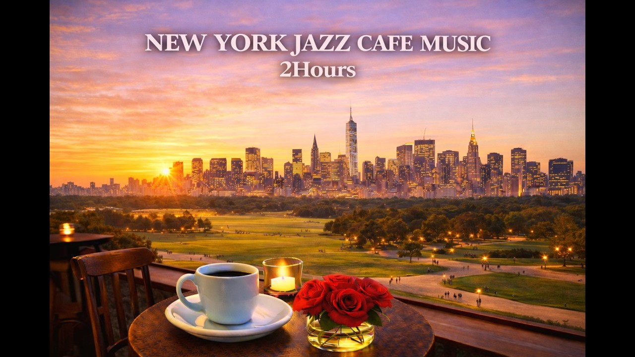 2 Hours of New York Calm Jazz Café Music for Study, Work, and Deep Focus – Vol.9