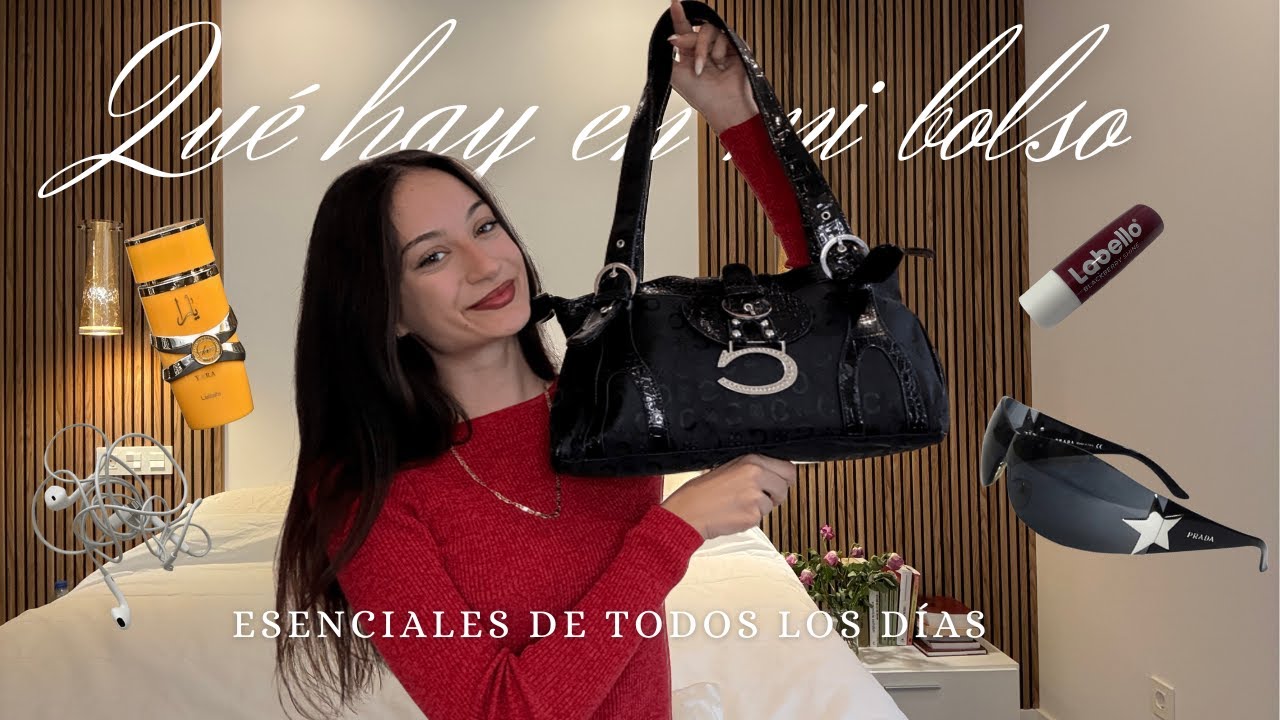 🍓 ¿Qué hay en mi bolso?